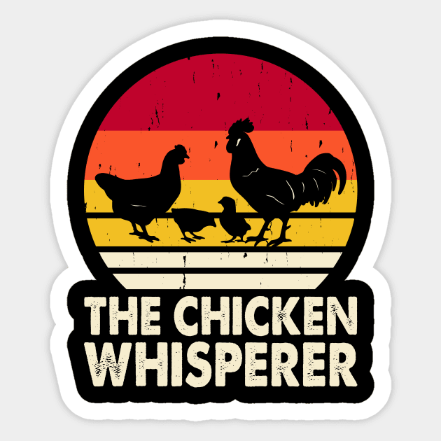 The Chicken WhispererT Shirt For Women Men T-Shirt Sticker by Xamgi